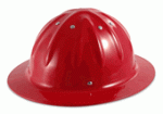 Full Brim Aluminum Hard Hat