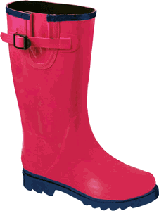 Pink Rain Boots