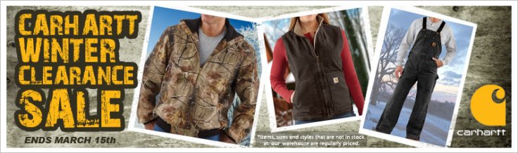 Carhartt Winter Clearance